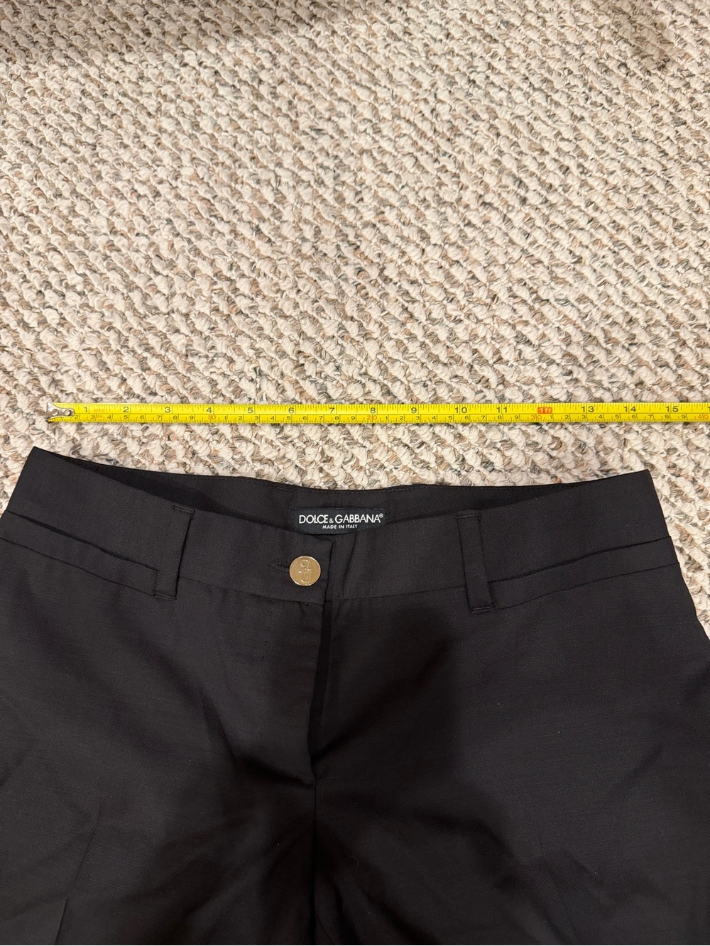 Dolce & Gabbana Black Trousers - Picture 5 of 5